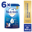 NUTRILON Mléko batolecí 3 Advanced od uk. 12. měsíce 6x 800 g