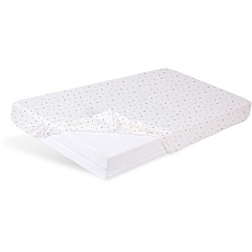 BABYMATEX Prostěradlo napínací Jersey 60x120cm Hvězdičky BABYMATEX Prostěradlo napínací Jersey 60x120cm Hvězdičky