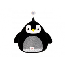 3 SPROUTS Organizér do koupelny Penguin Black