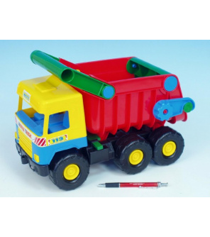 Auto middle Truck sklápěč plast 38cm asst Wader Auto middle Truck sklápěč plast 38cm asst Wader