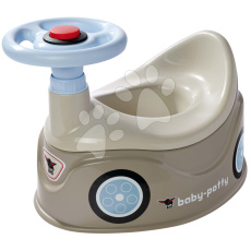 BIG Nočník New Bobby Car šedý s volantem BIG Nočník New Bobby Car šedý s volantem