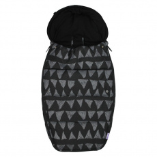 DOOKY Fusak Footmuff vel. L Black tribal DeLuxe DOOKY Fusak Footmuff vel. L Black tribal DeLuxe