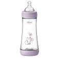 CHICCO Láhev kojenecká antikoliková Perfect5 300 ml dívka rychlý průtok 4m+