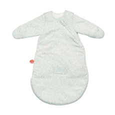 NATTOU Vak spací bavlněný s rukávy na zip TOG 2, 0-3 m, 60 cm Mila, Zoe & Lana