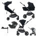 ANEX SET Kočárek kombinovaný IQ Smoky premium + CBX By CYBEX Aton B2 i-Size + základna