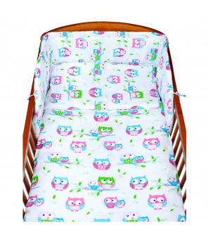 2-dílné ložní povlečení New Baby 100/135 cm bílé se sovou 2-dílné ložní povlečení New Baby 100/135 cm bílé se sovou