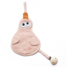 TIMBOO Držátko na dudlík Duck Misty Rose TIMBOO Držátko na dudlík Duck Misty Rose