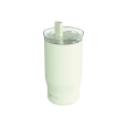 Nerezový termohrnek s brčkem Mist Pastel Green 720 ml