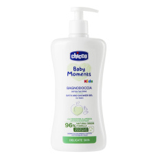 CHICCO Gel sprchový Baby moments Kids 500 ml, 0m+ CHICCO Gel sprchový Baby moments Kids 500 ml, 0m+