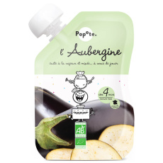 POPOTE Kapsička bio lilek 120 g, 4+ POPOTE Kapsička bio lilek 120 g, 4+