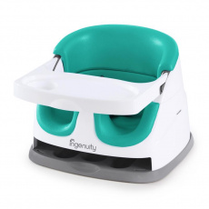 INGENUITY Podsedák na jídelní židli 2v1 Baby Base Ultramarine Green 6m+ do 22 kg INGENUITY Podsedák na jídelní židli 2v1 Baby Base Ultramarine Green 6m+ do 22 kg