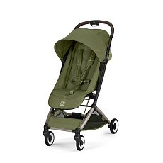 CYBEX Golfový kočárek Orfeo Moss Green Gold (Taupe Frame) Gold