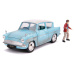 Jada Autíčko Ford Anglia 1959 s figurkou Harry Potter  kovové s otevíratelnými dveřmi délka 19 cm 1:24