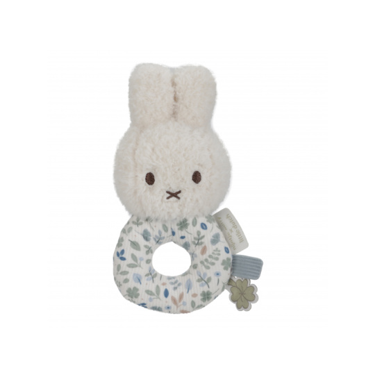 Chrastítko králíček Miffy Lucky Leaves