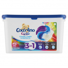 COCCOLINO Care kapsle Barevné prádlo 40 praní COCCOLINO Care kapsle Barevné prádlo 40 praní