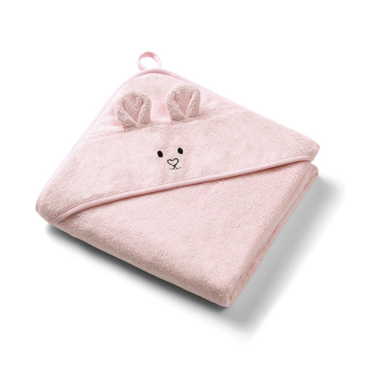 BABYONO Osuška bambusová Super Soft Pink 100x100 cm BABYONO Osuška bambusová Super Soft Pink 100x100 cm