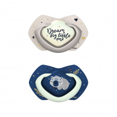CANPOL BABIES Set symetrických silikonových dudlíků Light touch 6-18m Sleepy koala modrý CANPOL BABIES Set symetrických silikonových dudlíků Light touch 6-18m Sleepy koala modrý
