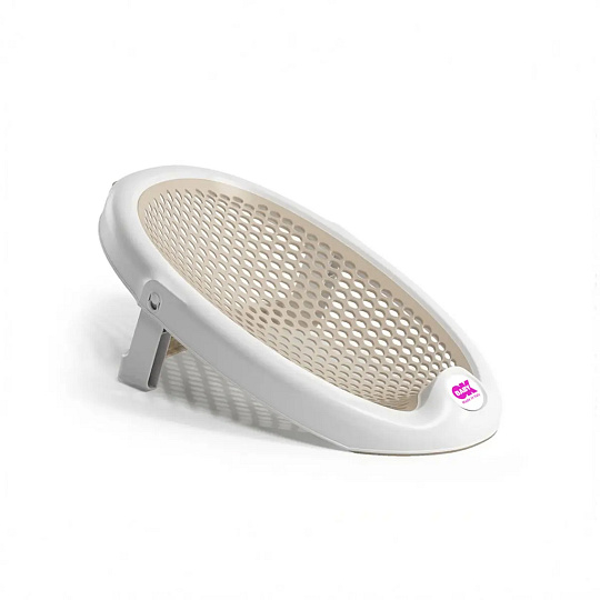 OK BABY Lehátko do vany skládací měkké protiskluzové Jelly 0–8m Beige OK BABY Lehátko do vany skládací měkké protiskluzové Jelly 0–8m Beige