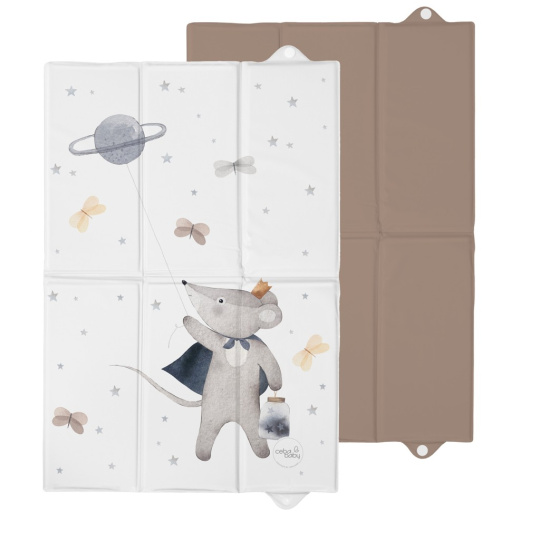 CEBA BABY Podložka přebalovací cestovní (60x40) Basic Cosmic Mouse