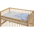 Scarlett Dětská postýlka s kompletní výbavou Scarlett 120 x 60 cm - Bary