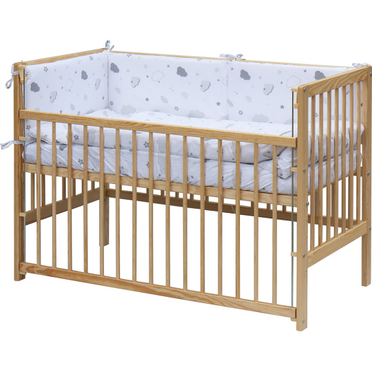 Scarlett Dětská postýlka s kompletní výbavou Scarlett 120 x 60 cm - Krena Scarlett Dětská postýlka s kompletní výbavou Scarlett 120 x 60 cm - Krena