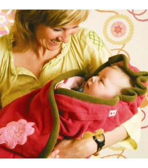 Wrapper Fleece zavinovačka a deka na hraní Lodger Wrapper Fleece zavinovačka a deka na hraní Lodger