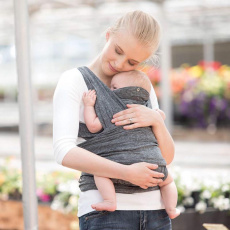 CHICCO Nosič dětí/šátek Boppy Comfy Fit Grey 2v1 CHICCO Nosič dětí/šátek Boppy Comfy Fit Grey 2v1