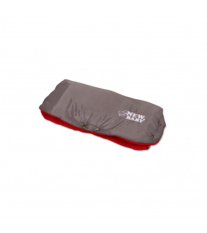 Rukávník na kočárek Classic Fleece grey/red Rukávník na kočárek Classic Fleece grey/red