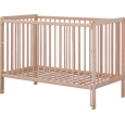 Scarlett Dětská postýlka - Scarlett FIRA ECO (buk), stahovací bočnice - 120 x 60 cm
