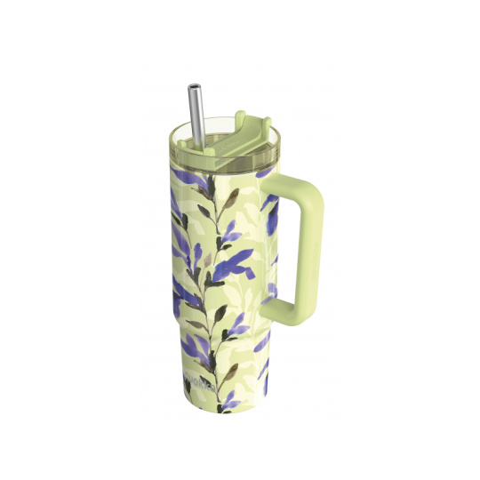 Nerezový termohrnek s brčkem Stream Matcha 950 ml