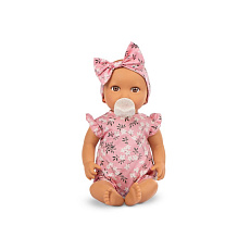 Panenka 35 cm v overalu s čelenkou Floral Pink Panenka 35 cm v overalu s čelenkou Floral Pink