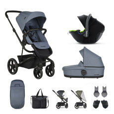 EASYWALKER Set 3XL kočárek kombinovaný Harvey3 Steel Blue/Lizard Green s příslušenstvím EASYWALKER Set 3XL kočárek kombinovaný Harvey3 Steel Blue/Lizard Green s příslušenstvím