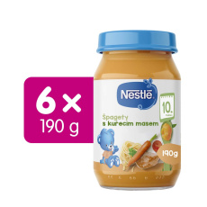 6x NESTLÉ Špagety s kuřecím masem 190 g 6x NESTLÉ Špagety s kuřecím masem 190 g