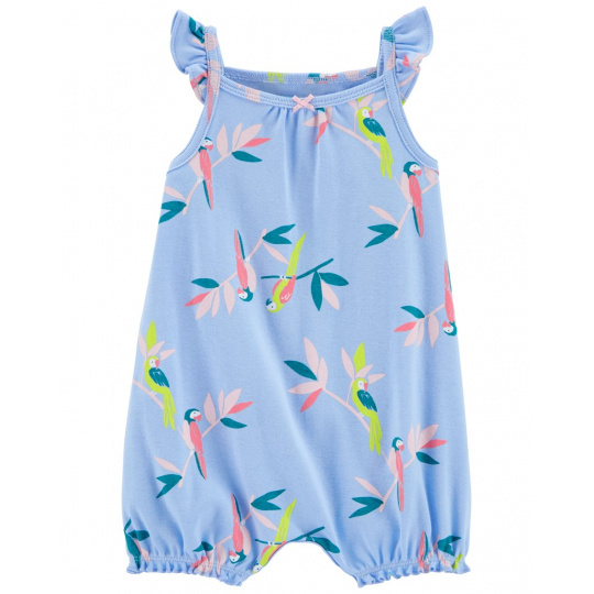 CARTER'S Overal letní Blue Bird holka 3m