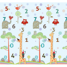 PETITE&MARS Podložka na hraní Joy Max 180x150x1,5 cm Giraffe PETITE&MARS Podložka na hraní Joy Max 180x150x1,5 cm Giraffe