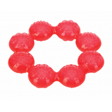 NUBY Kousátko chladící IcyBite 3m + červená NUBY Kousátko chladící IcyBite 3m + červená