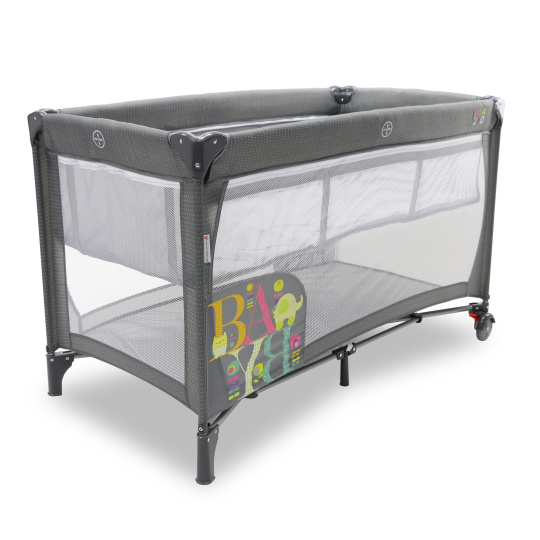 Asalvo SMOOTH postýlka, dno, grey baby