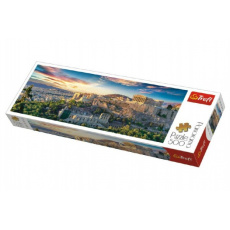 Puzzle Acropolis, Atény panorama 500 dílků 66x23,7cm v krabici 40x13x4cm Puzzle Acropolis, Atény panorama 500 dílků 66x23,7cm v krabici 40x13x4cm