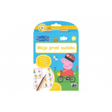 Moje první sudoku s tužkou Peppa Pig/Prasátko Peppa se samolepkami 15x21cm Moje první sudoku s tužkou Peppa Pig/Prasátko Peppa se samolepkami 15x21cm