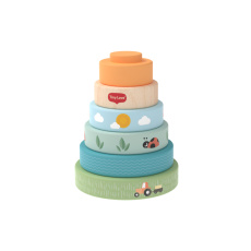 Nasazovací kroužky dřevěné Farmers Funday