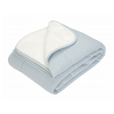 Přikrývka 110x140 cm Pure Soft Blue Přikrývka 110x140 cm Pure Soft Blue
