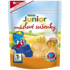 NESTLÉ Junior Máslové sušenky 180 g NESTLÉ Junior Máslové sušenky 180 g