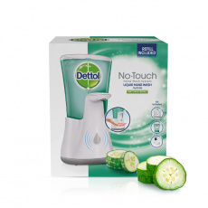 DETTOL Dávkovač mýdla bezdotykový Okurka 250 ml DETTOL Dávkovač mýdla bezdotykový Okurka 250 ml