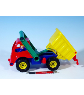 Auto sklápěč s figurkou aktivní plast 27cm 24m+ Auto sklápěč s figurkou aktivní plast 27cm 24m+