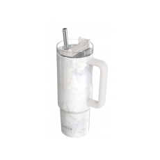 Nerezový termohrnek s brčkem Vibe Marble 880 ml Nerezový termohrnek s brčkem Vibe Marble 880 ml