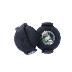 CURLI Luumi LED bezpečnostní světélko na obojek BLACK CURLI Luumi LED bezpečnostní světélko na obojek BLACK