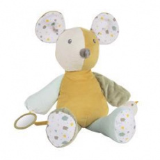 CANPOL BABIES Mazlíček hebký s pískátkem Mouse CANPOL BABIES Mazlíček hebký s pískátkem Mouse
