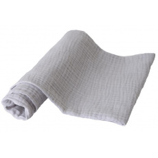 BABYMATEX Plena bavlněná Muslin 3 ks světle šedá 70x80 cm BABYMATEX Plena bavlněná Muslin 3 ks světle šedá 70x80 cm