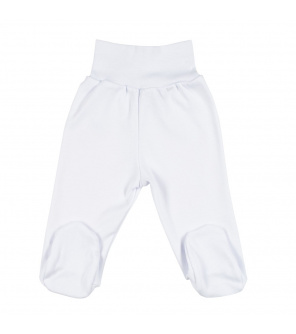 Kojenecké polodupačky New Baby bílé Kojenecké polodupačky New Baby bílé