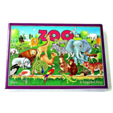 Zoo 4 logické hry společenská hra v krabici 29x20x4cm Zoo 4 logické hry společenská hra v krabici 29x20x4cm